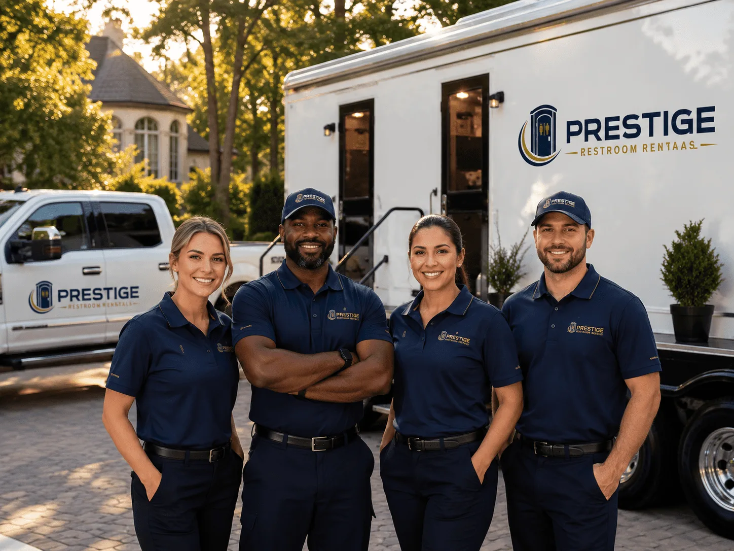 Trusted Luxury Portable Restrooms company in Joffre, PA